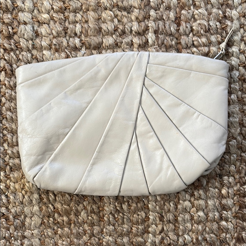 Chic Cream Clutch by [Brand]